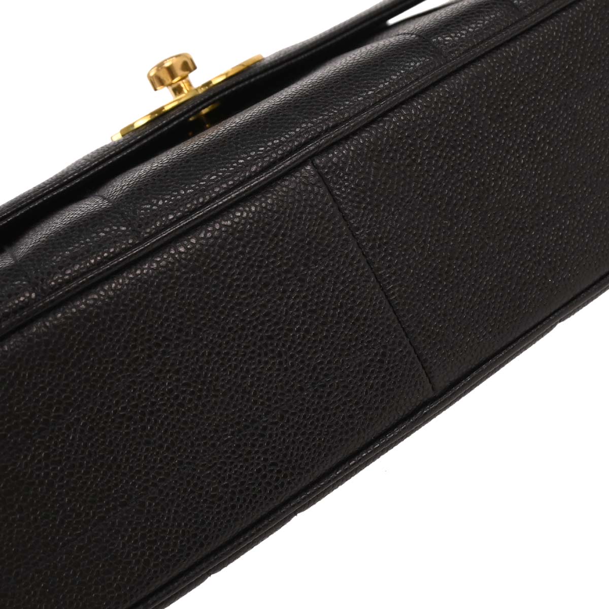 Chanel Black Caviar Mademoiselle Handbag