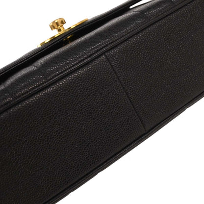 Chanel Black Caviar Mademoiselle Handbag
