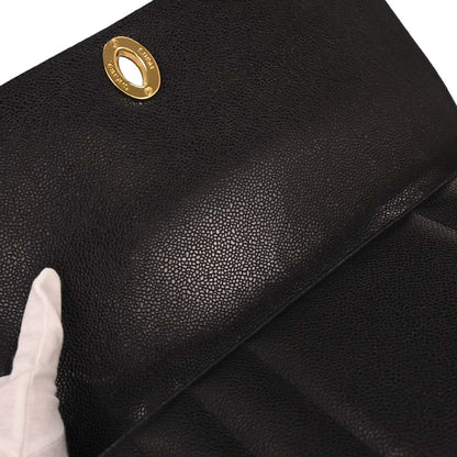 Chanel Black Caviar Mademoiselle Handbag