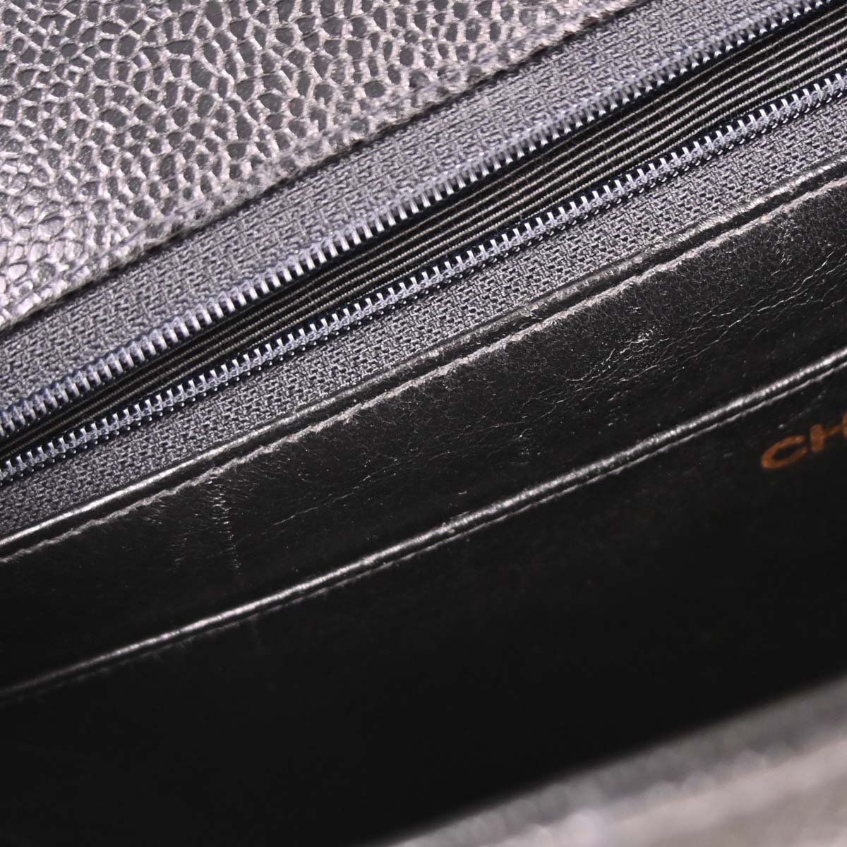 Chanel Black Caviar Mademoiselle Handbag