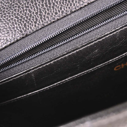 Chanel Black Caviar Mademoiselle Handbag