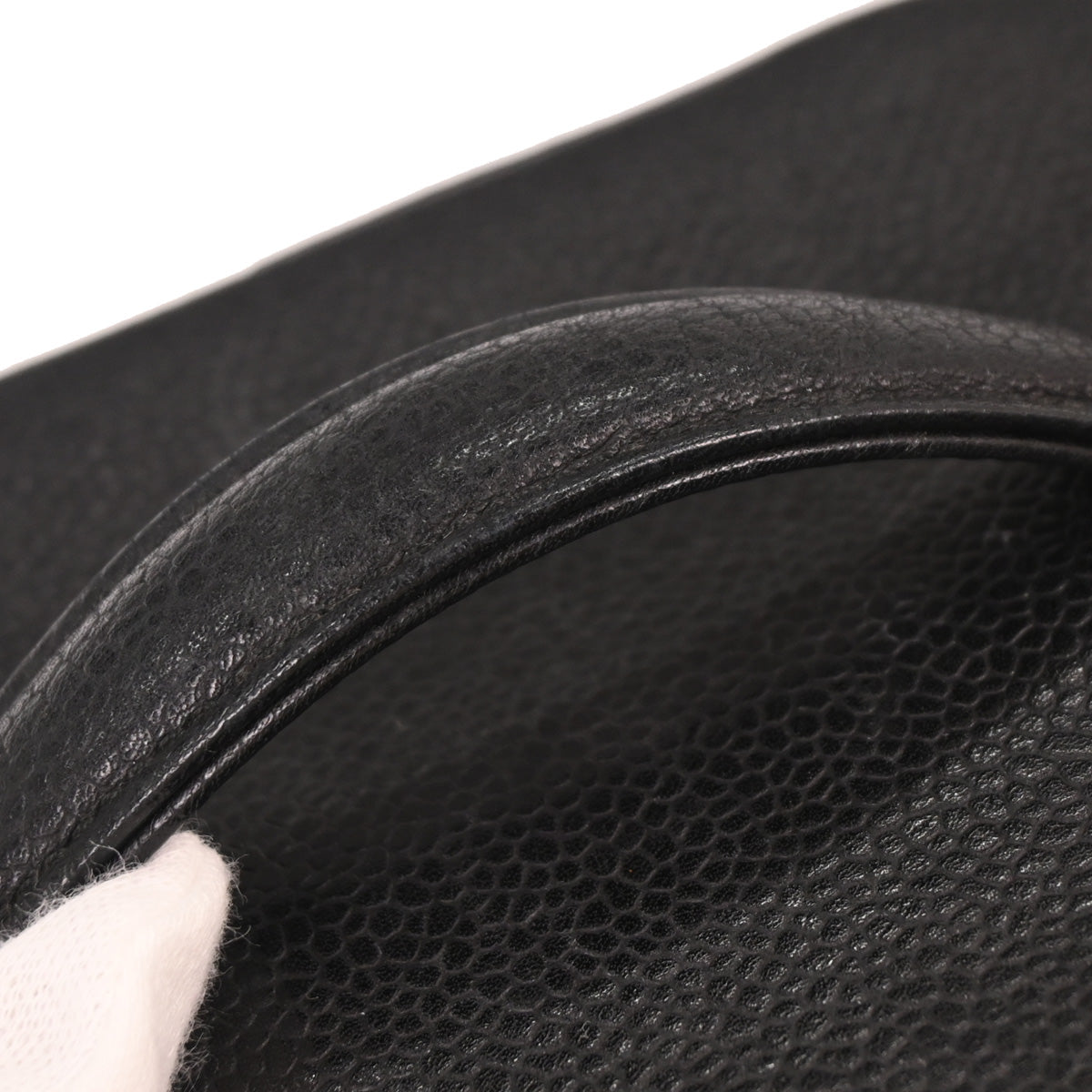 Chanel Black Caviar Timeless Vanity Handbag