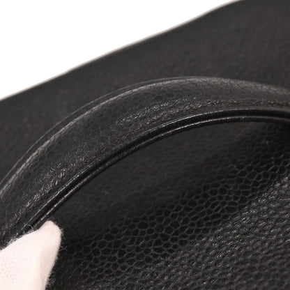 Chanel Black Caviar Timeless Vanity Handbag