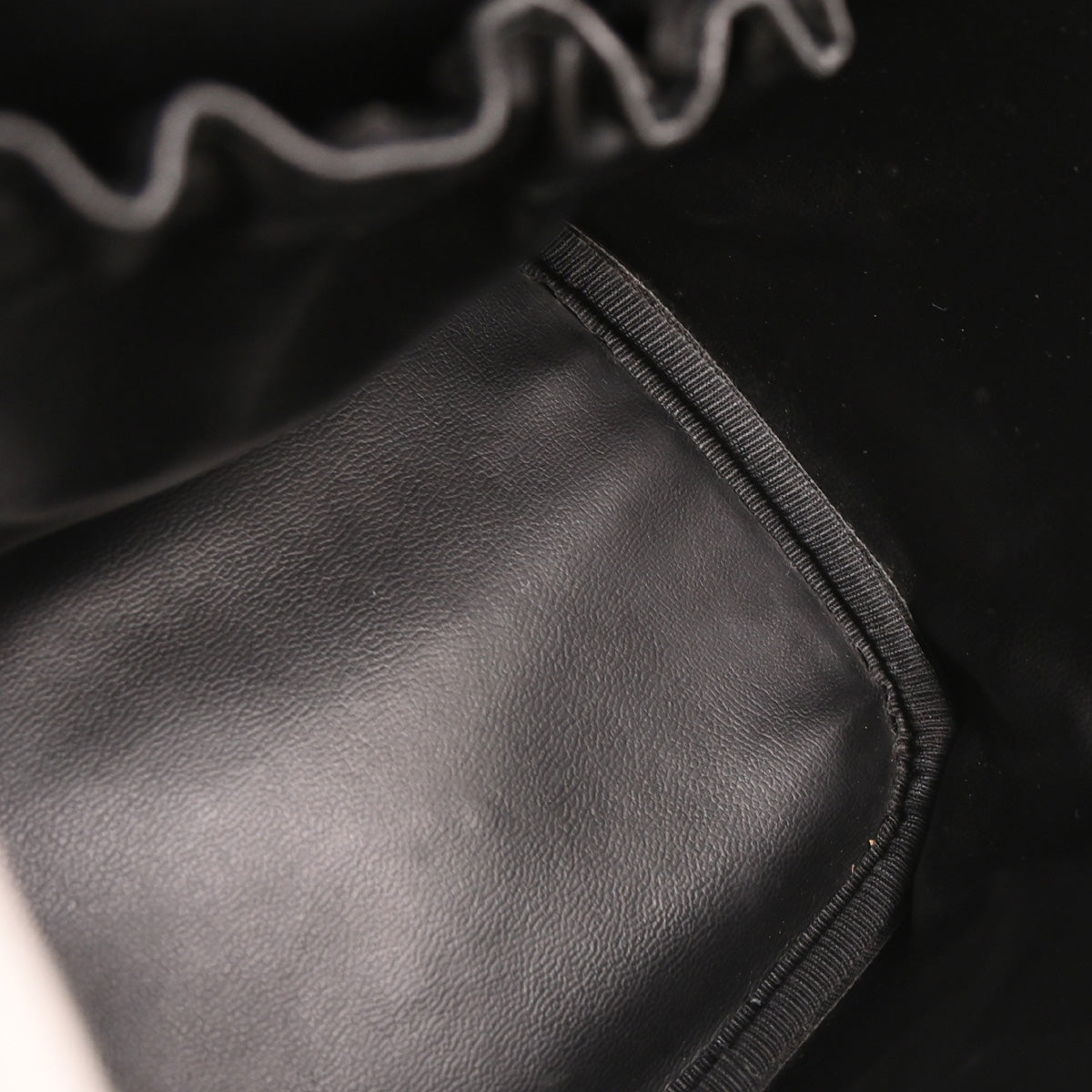 Chanel Black Caviar Timeless Vanity Handbag