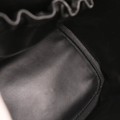 Chanel Black Caviar Timeless Vanity Handbag