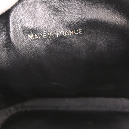 Chanel Black Caviar Timeless Vanity Handbag