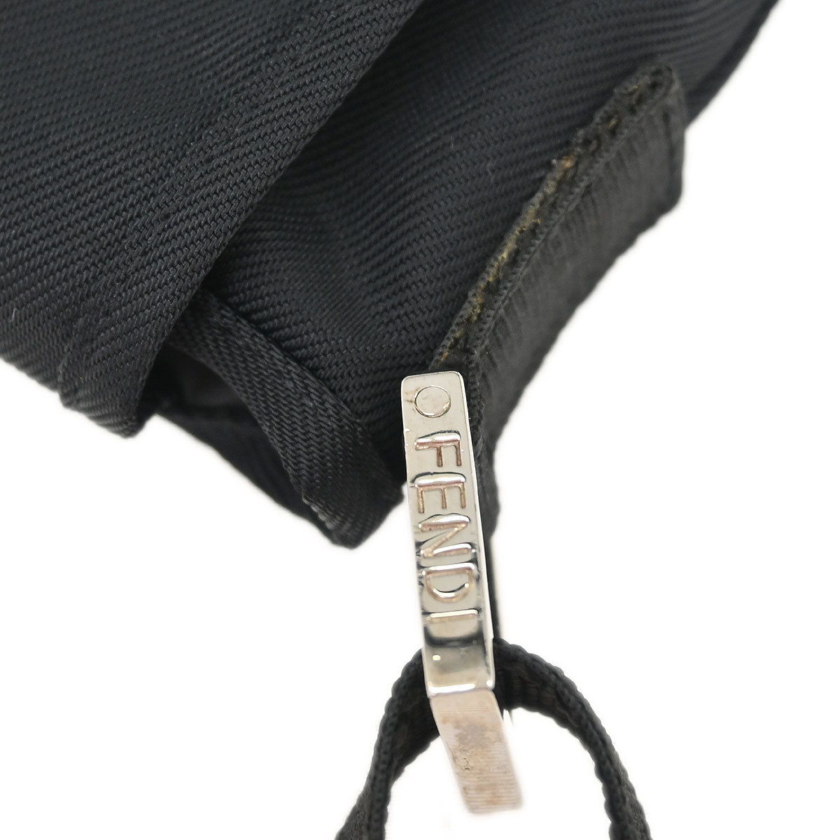 Fendi Black Nylon Shoulder Bag