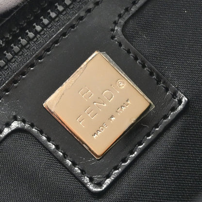 Fendi Black Nylon Shoulder Bag