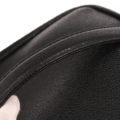 Chanel Black Caviar Vanity Handbag