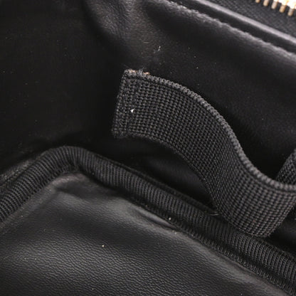 Chanel Black Caviar Vanity Handbag