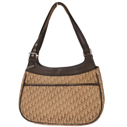 Christian Dior Brown Beige Street Chic Trotter Handbag