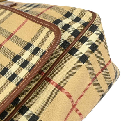 Burberry Beige House Check Shoulder Bag