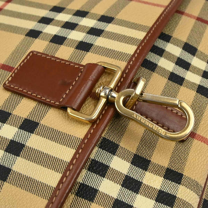 Burberry Beige House Check Shoulder Bag