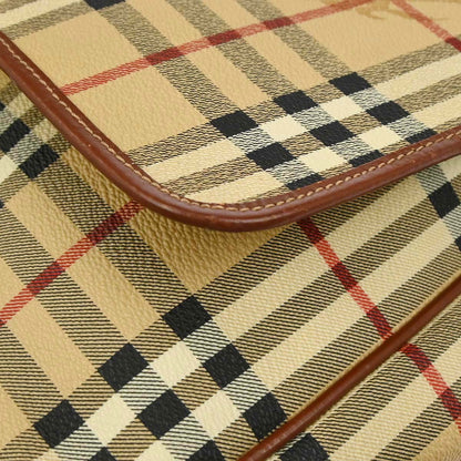 Burberry Beige House Check Shoulder Bag
