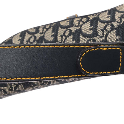 Christian Dior Navy Trotter Double Saddle Handbag