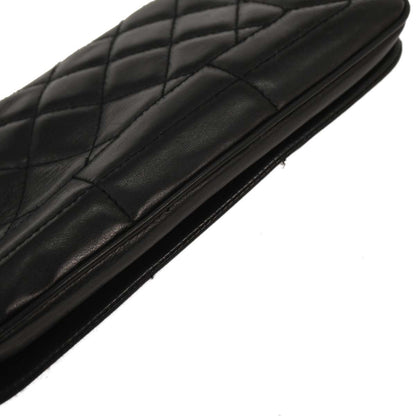 Chanel Black Lambskin Shoulder Bag