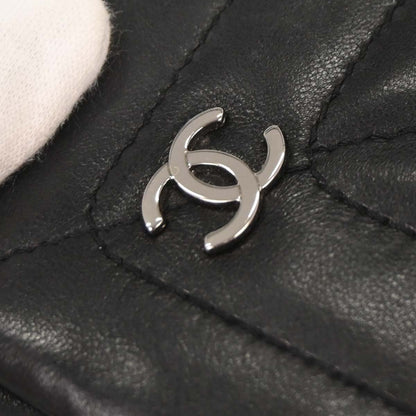 Chanel Black Lambskin Shoulder Bag