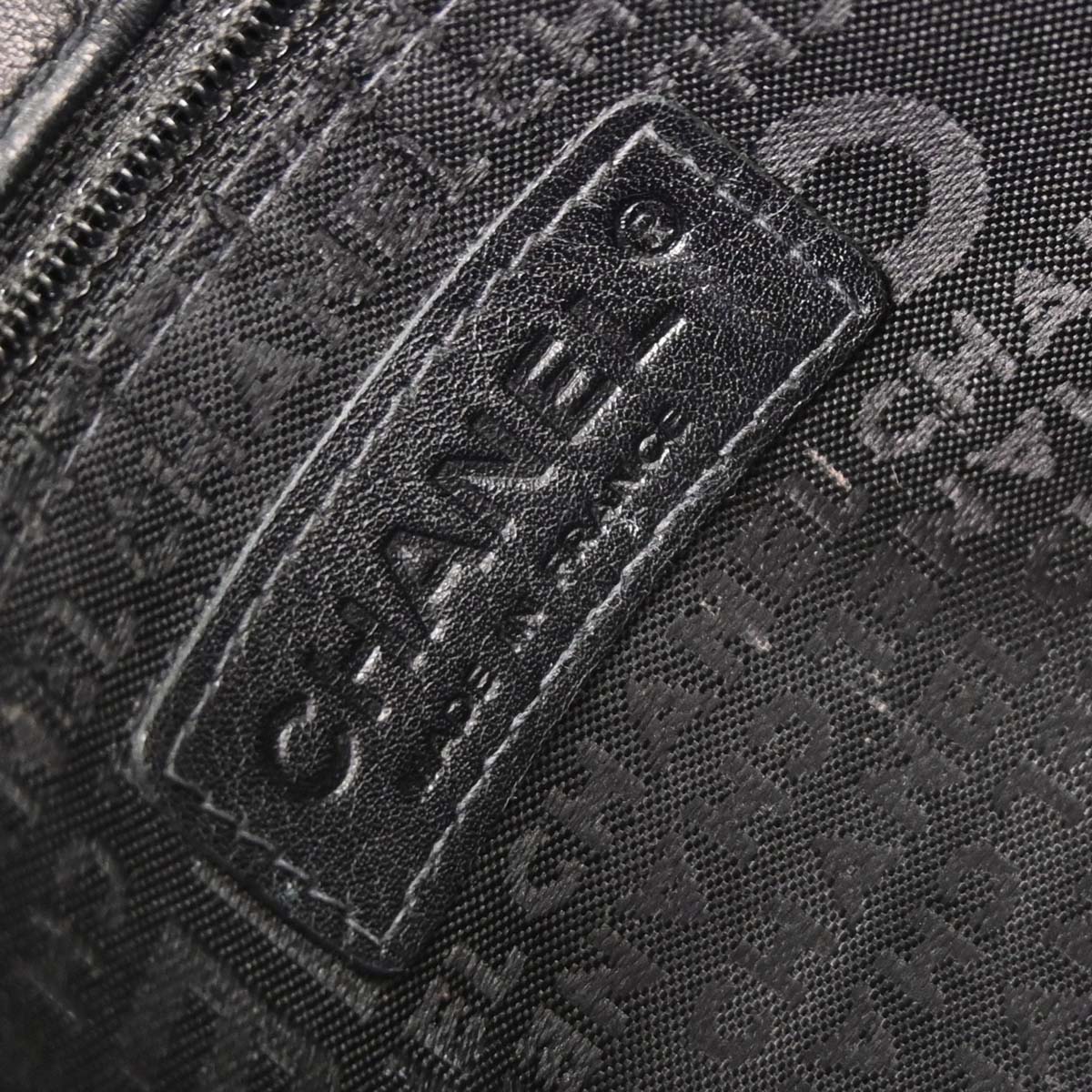 Chanel Black Lambskin Shoulder Bag