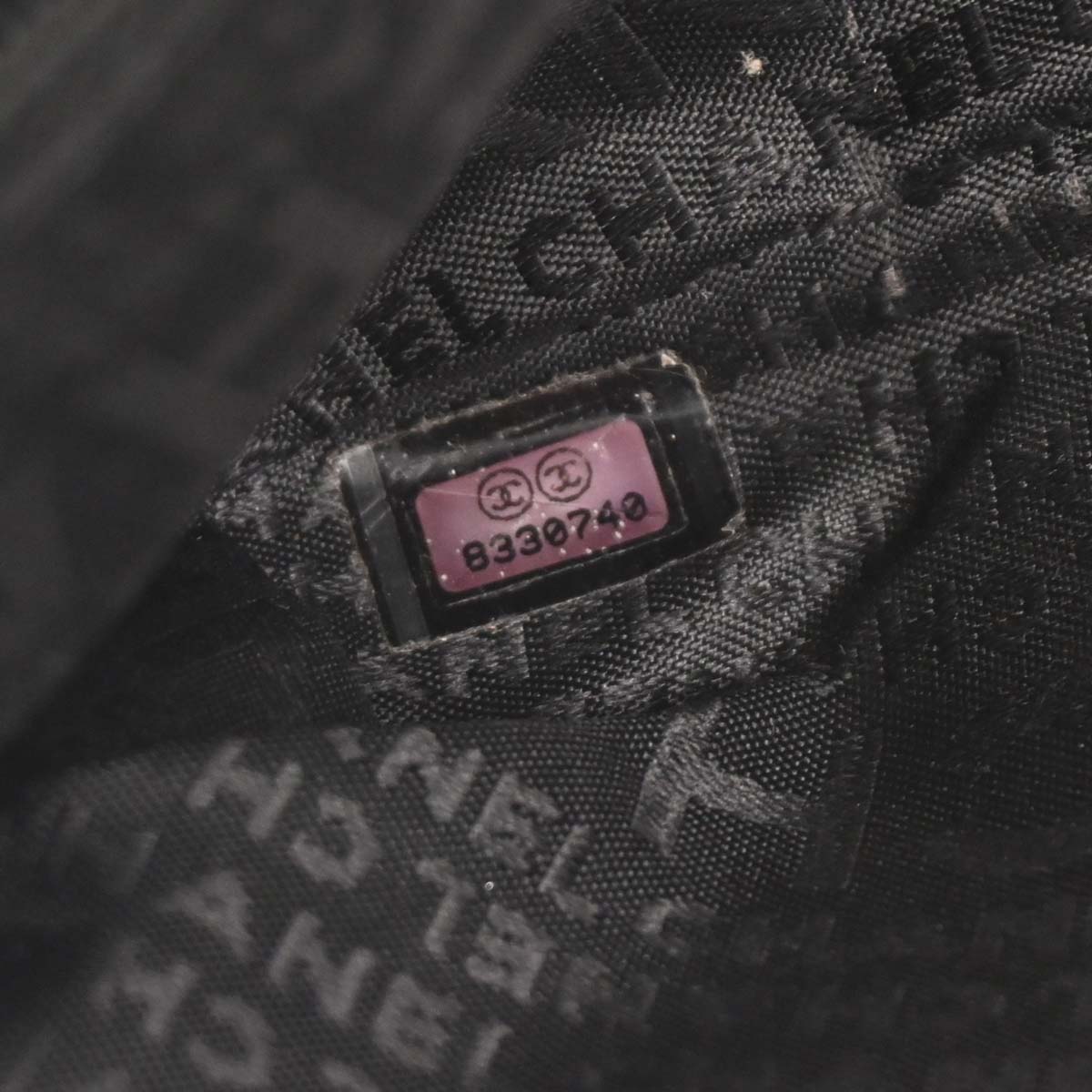 Chanel Black Lambskin Shoulder Bag