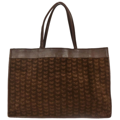 Bottega Veneta Brown Suede Tote Handbag