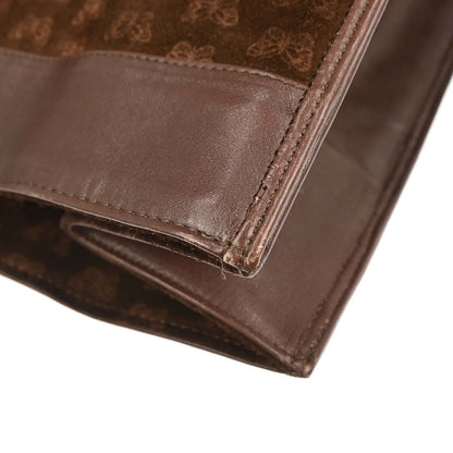 Bottega Veneta Brown Suede Tote Handbag