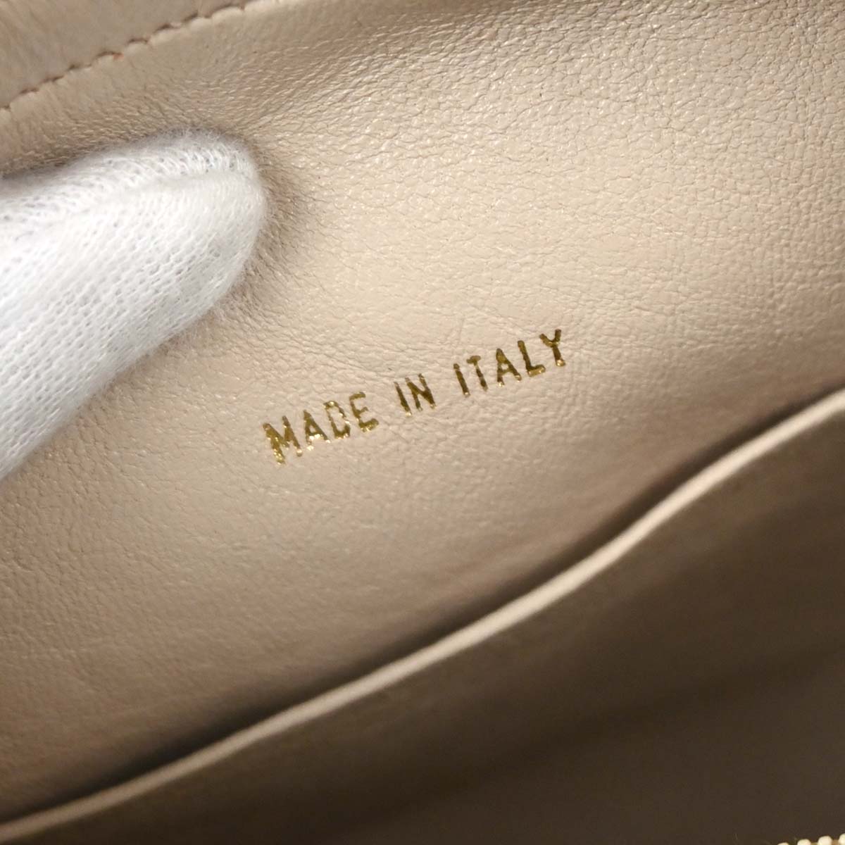 Chanel Off-white Caviar Camera Bag