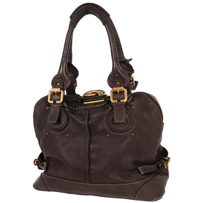 Chloe Brown Paddington Dome Handbag