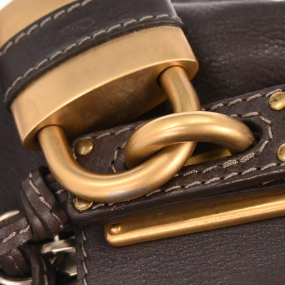 Chloe Brown Paddington Dome Handbag