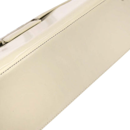Yves Saint Laurent White Leather Handbag