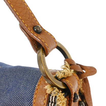 Fendi Blue Denim Handbag