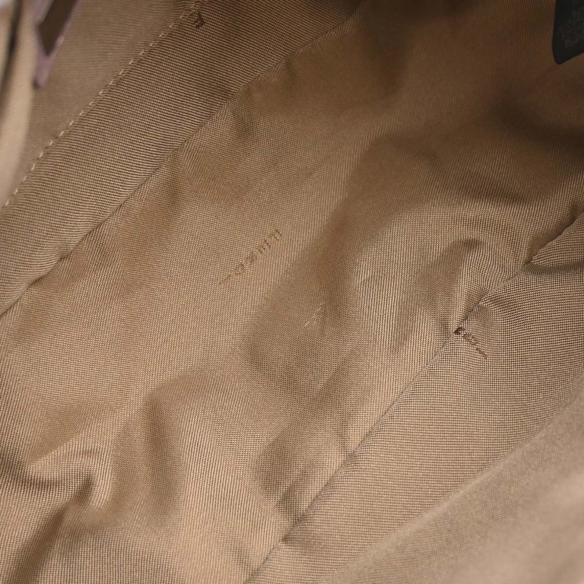 Fendi Purple Canvas Zucchino Handbag