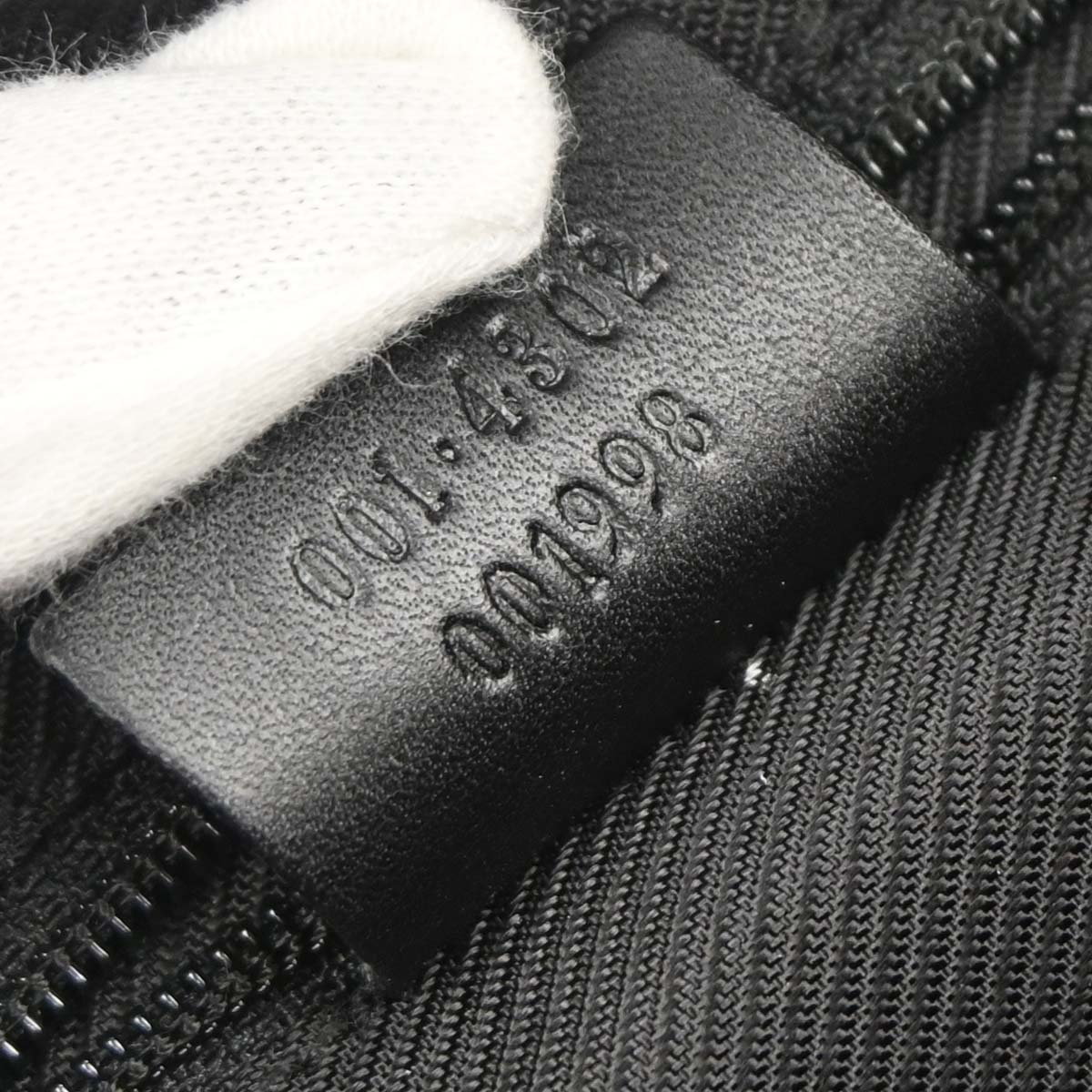 Gucci Black Canvas GG Handbag