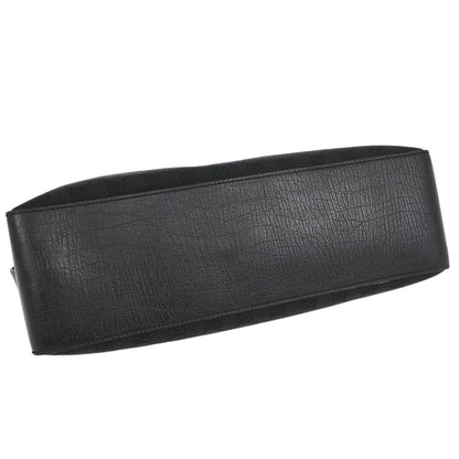 Gucci Black Canvas GG Tote Handbag