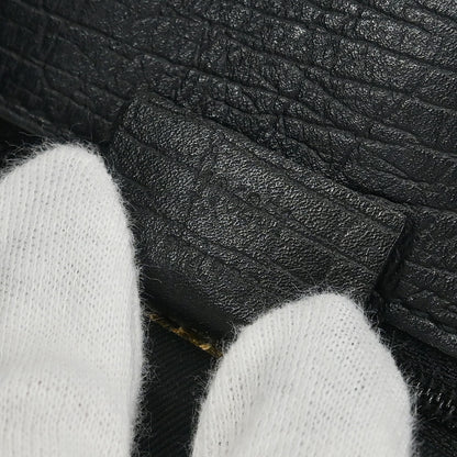 Gucci Black Canvas GG Tote Handbag