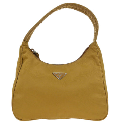 Prada Brown Nylon Handbag