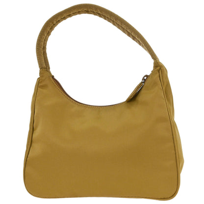Prada Brown Nylon Handbag
