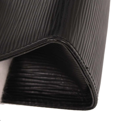 Fendi Black Leather Clutch Bag