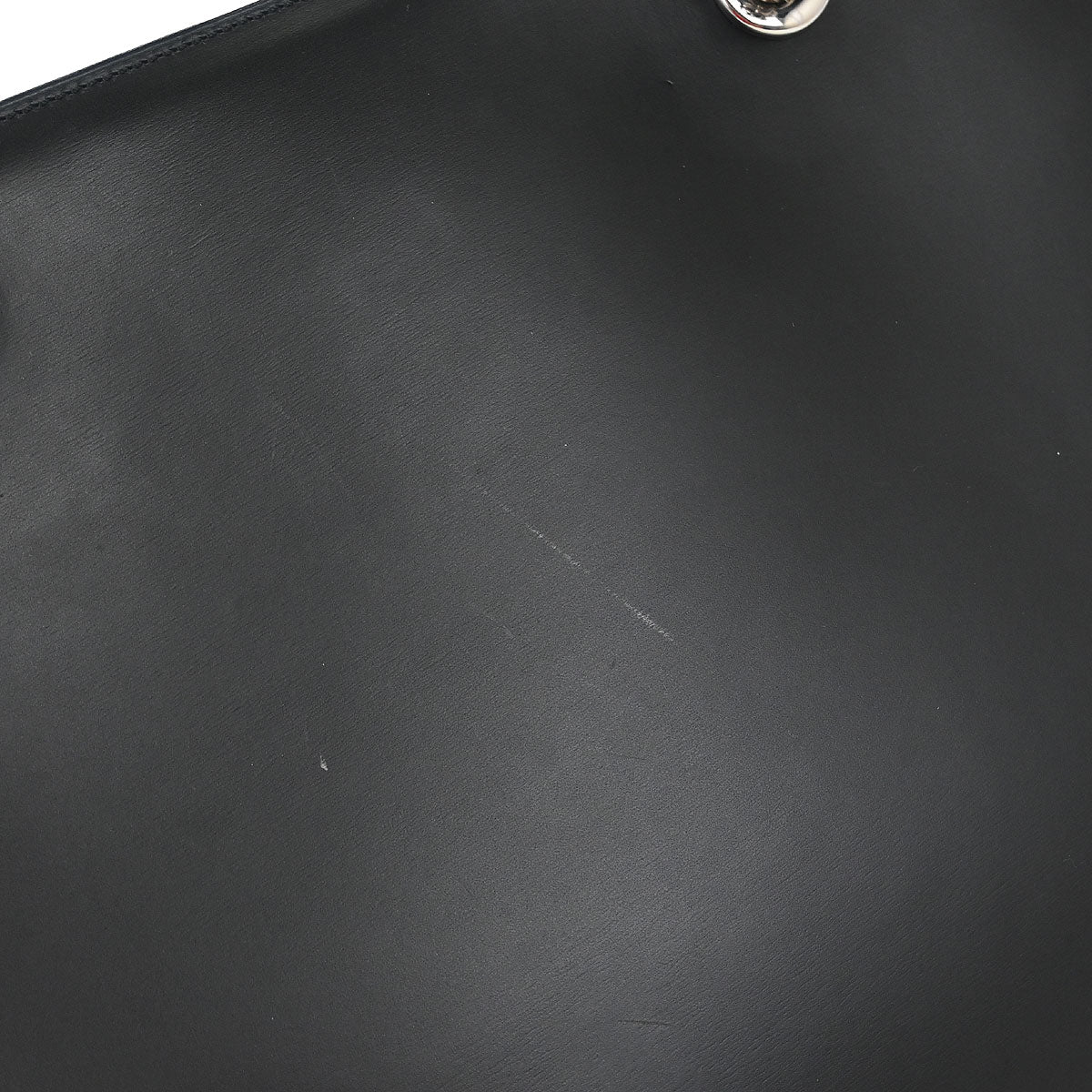 Cartier Black Leather Panthere Tote Handbag