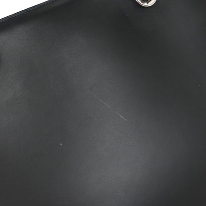 Cartier Black Leather Panthere Tote Handbag