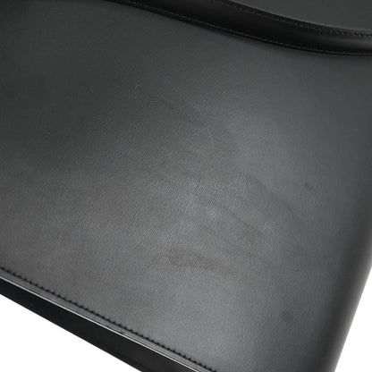 Cartier Black Leather Panthere Tote Handbag