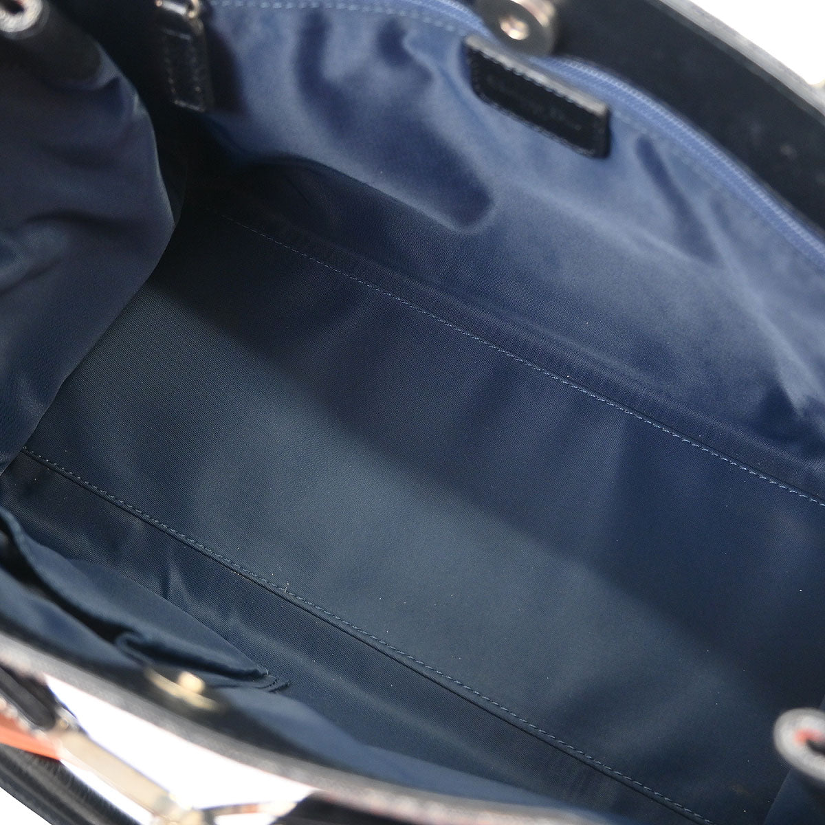 Christian Dior Navy Trotter Flight Handbag