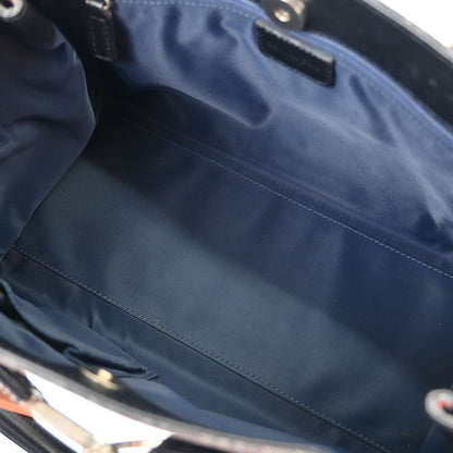 Christian Dior Navy Trotter Flight Handbag