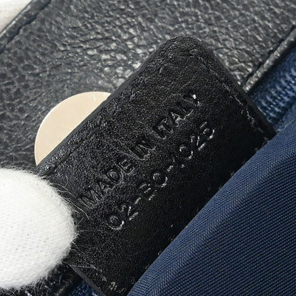 Christian Dior Navy Trotter Flight Handbag