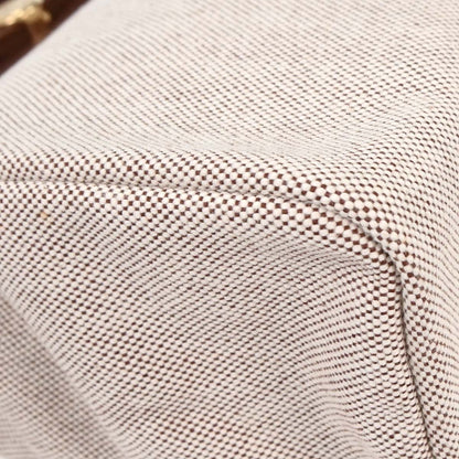 Hermes Beige Brown Toile H Officier Herbag PM 2 in 1 Handbag