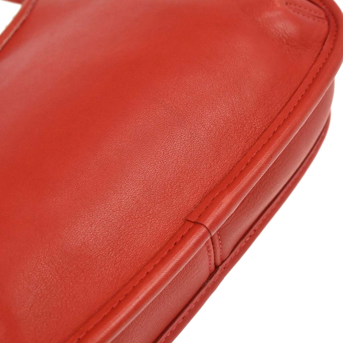 Coach Red Leather Handbag