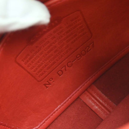 Coach Red Leather Handbag