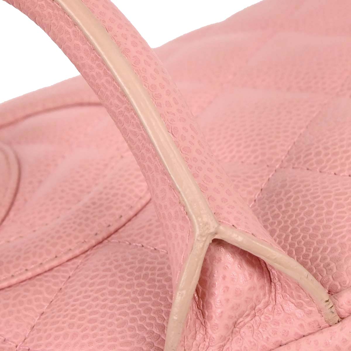 Chanel Pink Caviar Bowling Bag