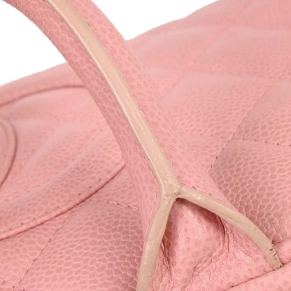 Chanel Pink Caviar Bowling Bag