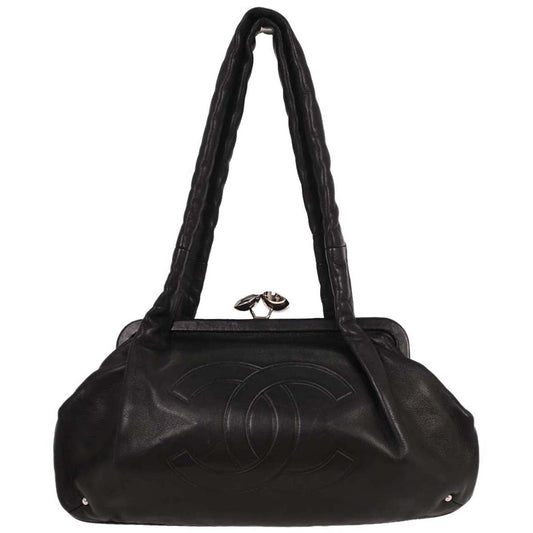 Chanel Black Lambskin Handbag