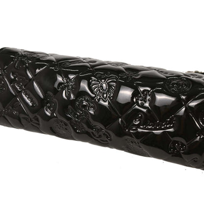 Chanel Black Patent Leather Icon Handbag